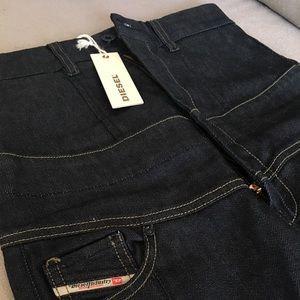 Diesel high waisted jeans. Brand new with tags.